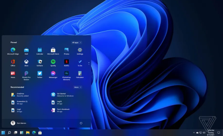 Microsoft Windows 11 Preview with New UI, Start Menu, and More Features